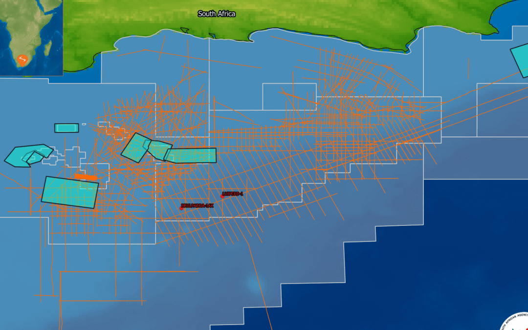 Searcher announces 2D and 3D seismic project Offshore South Africa