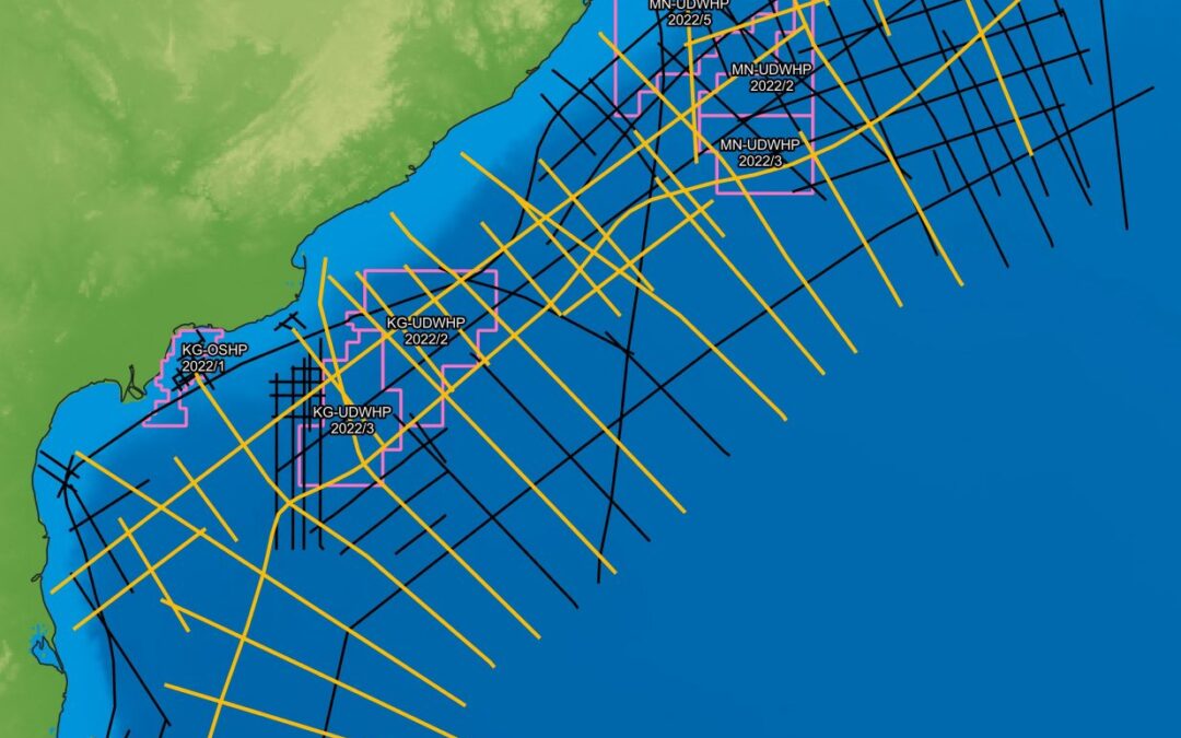 Searcher releases East India 2D rectified and reprocessed datasets